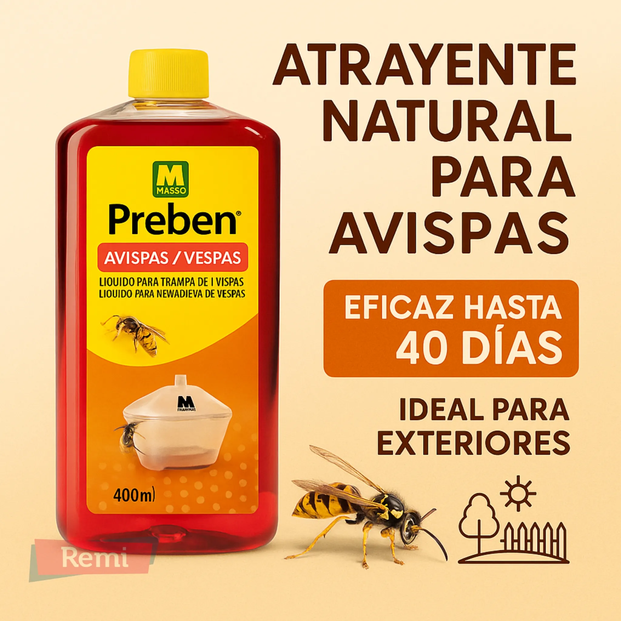 Atrayente de Avispas 400 ml Preben - Masso - Image 4