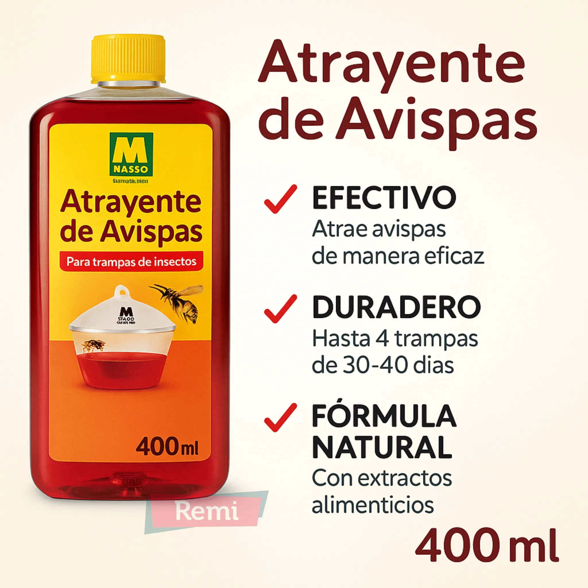 Atrayente de Avispas 400 ml Preben - Masso - Image 5