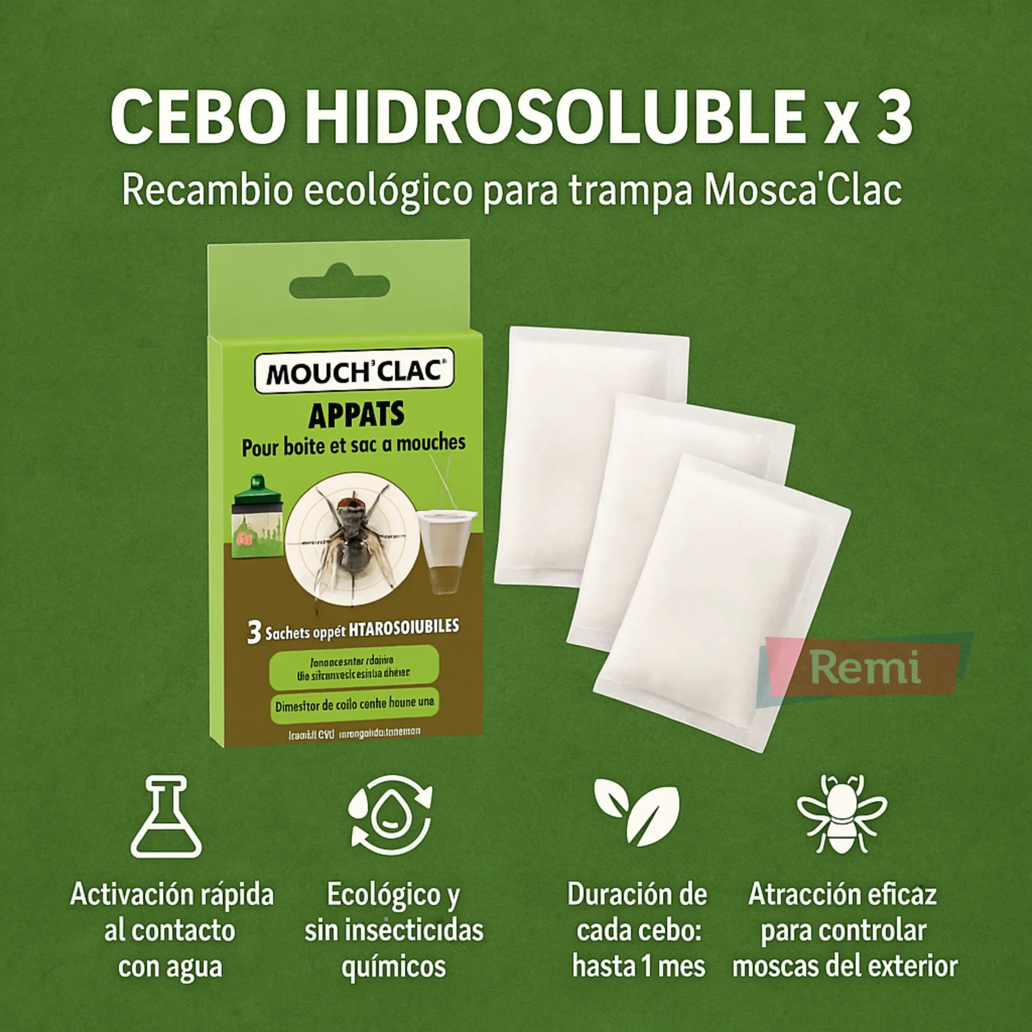 Bote Atrapamoscas Mosca'clac - Protecta - Image 6
