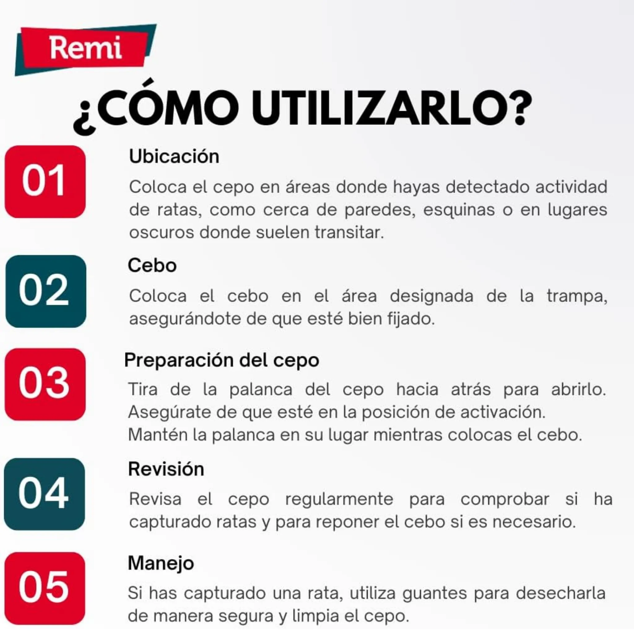 Cepo para Ratas Rex - Remi Hogar - Image 4