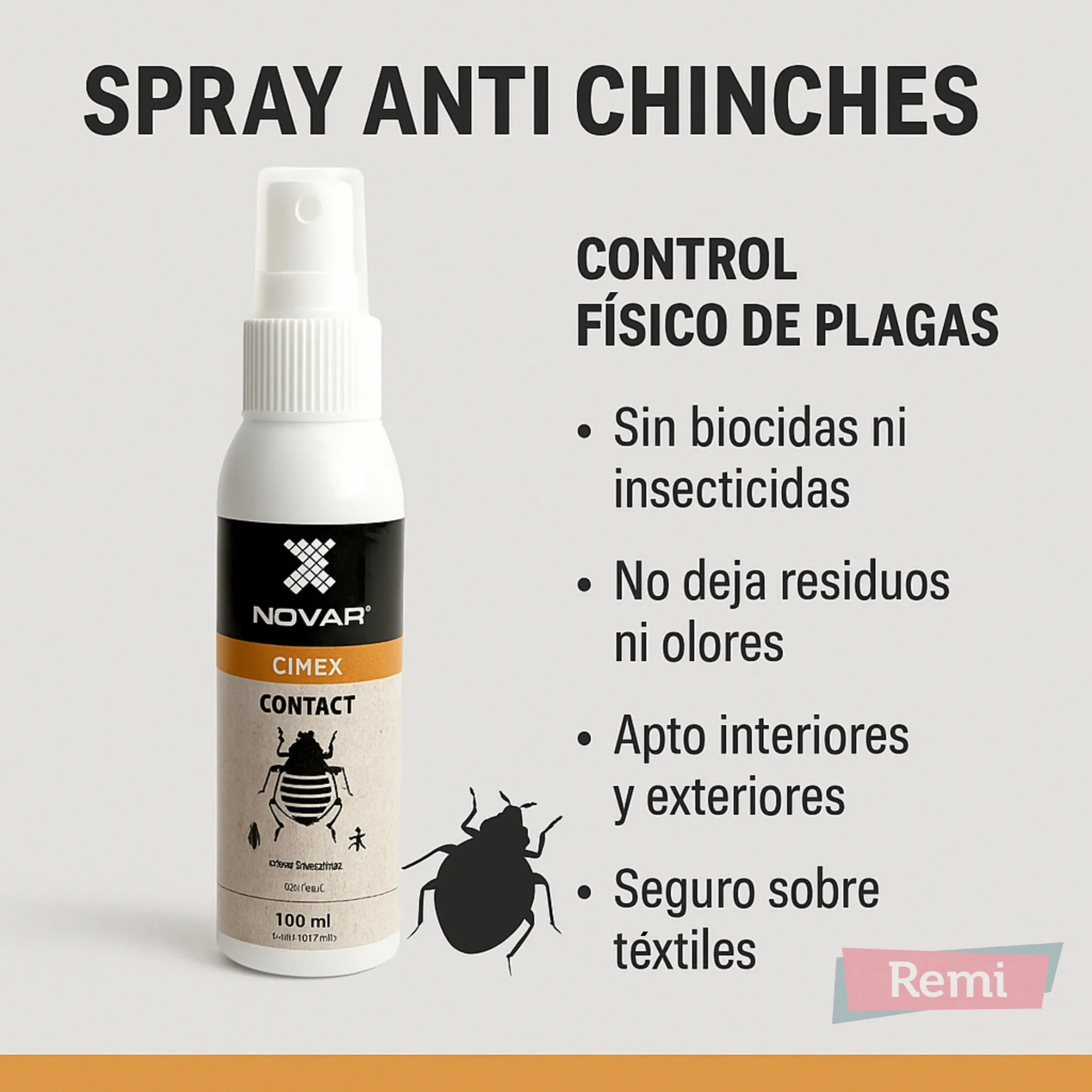 Cimex Contact anti chinches sin insecticida - Novar - Image 3