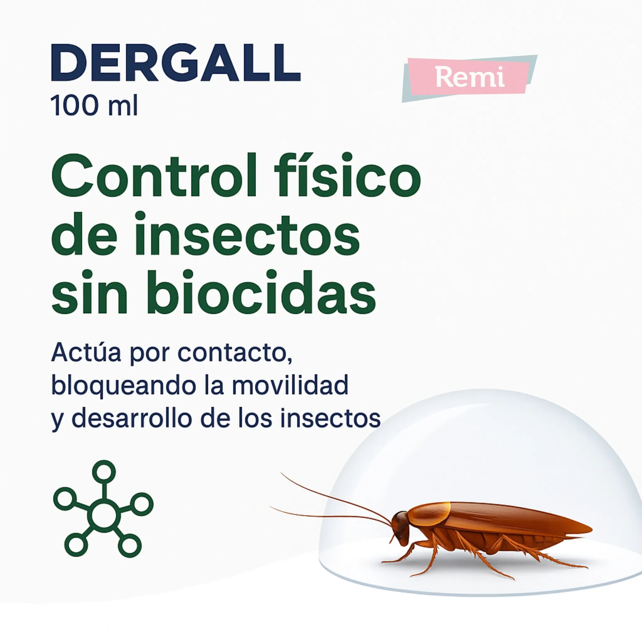 Dergall 100 ml - Control físico contra insectos sin biocidas - Image 3