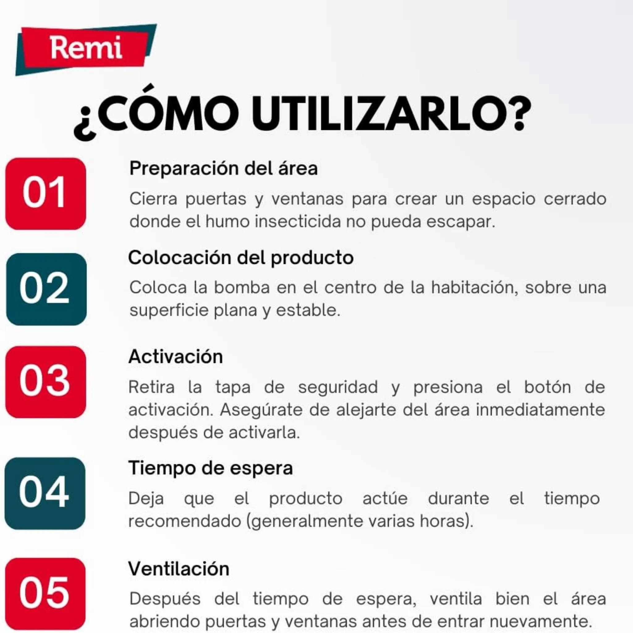 RMI Total - Descarga insecticida para Insectos Rastreros y Voladores 150 ml - Image 3