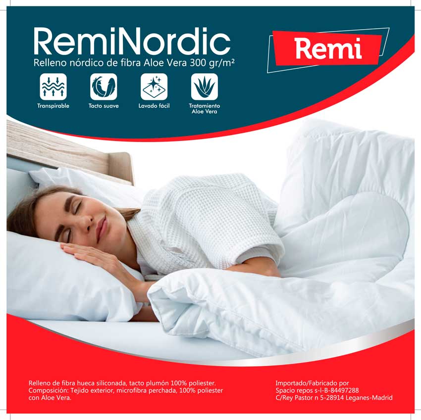 Edredón Relleno Nórdico de Fibra Aloe Vera - Image 6