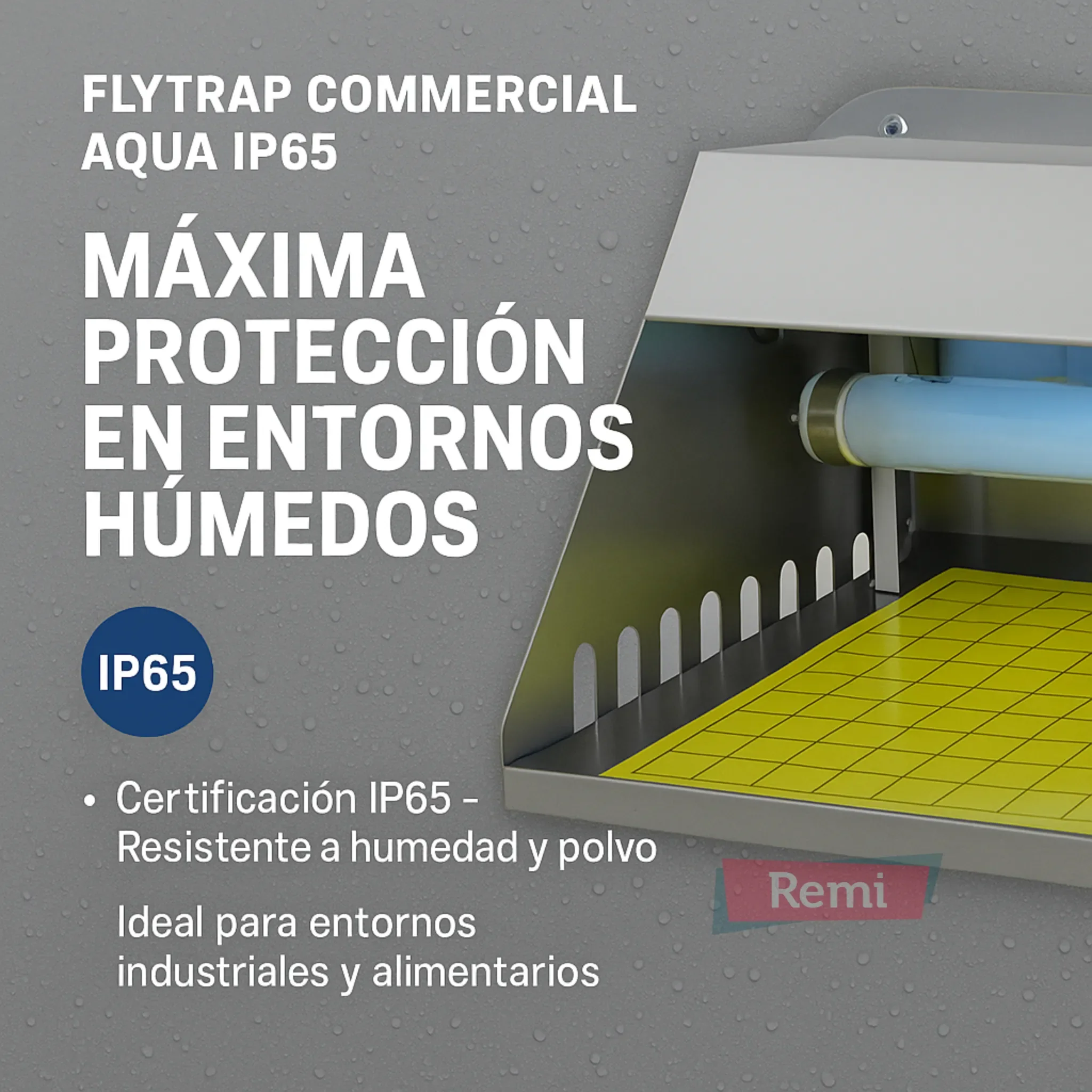 Flytrap Commercial Aqua IP65 Moscas y Mosquitos - Insect-O-Cutor - Image 4