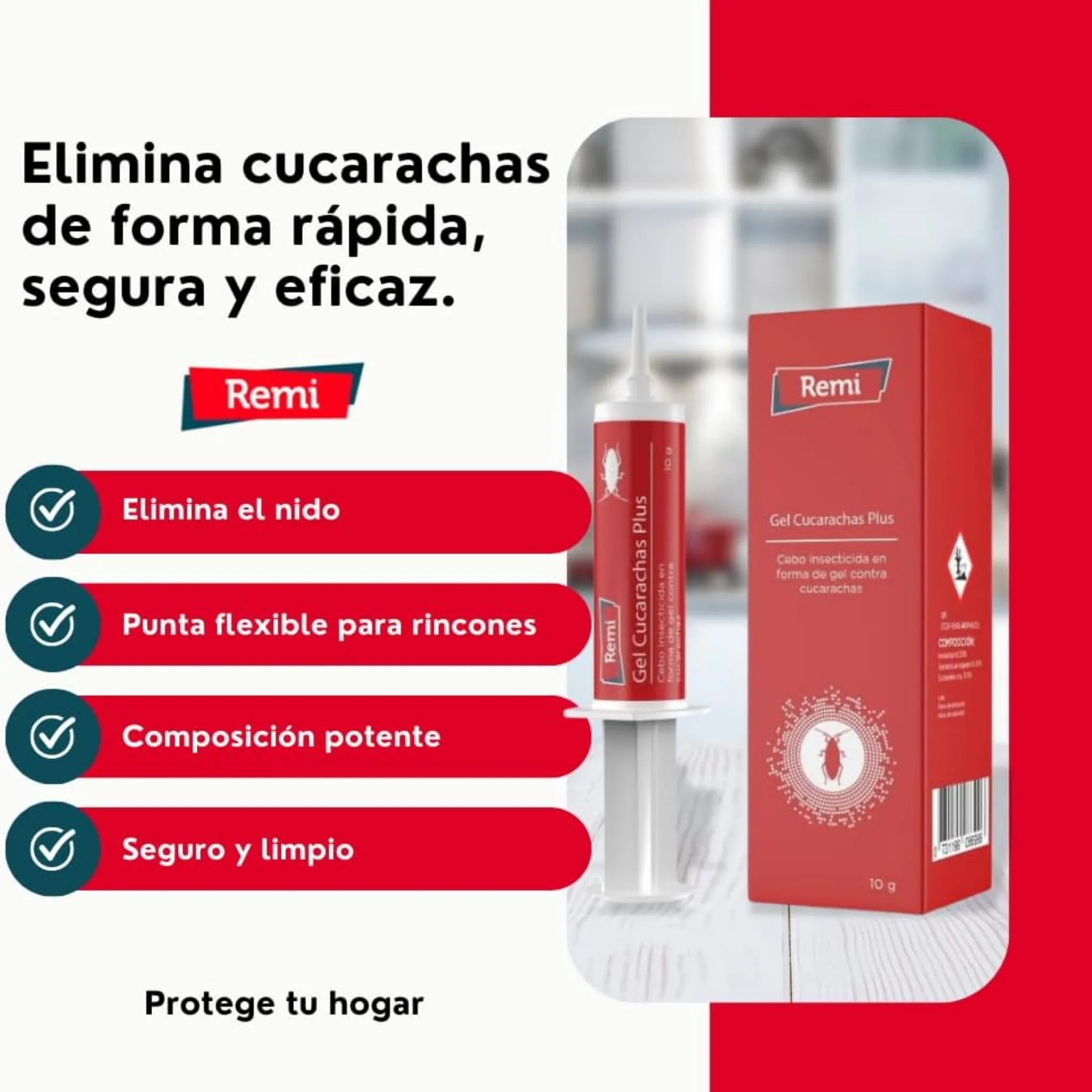 Gel Insecticida Cucarachas 10 gr - Image 4