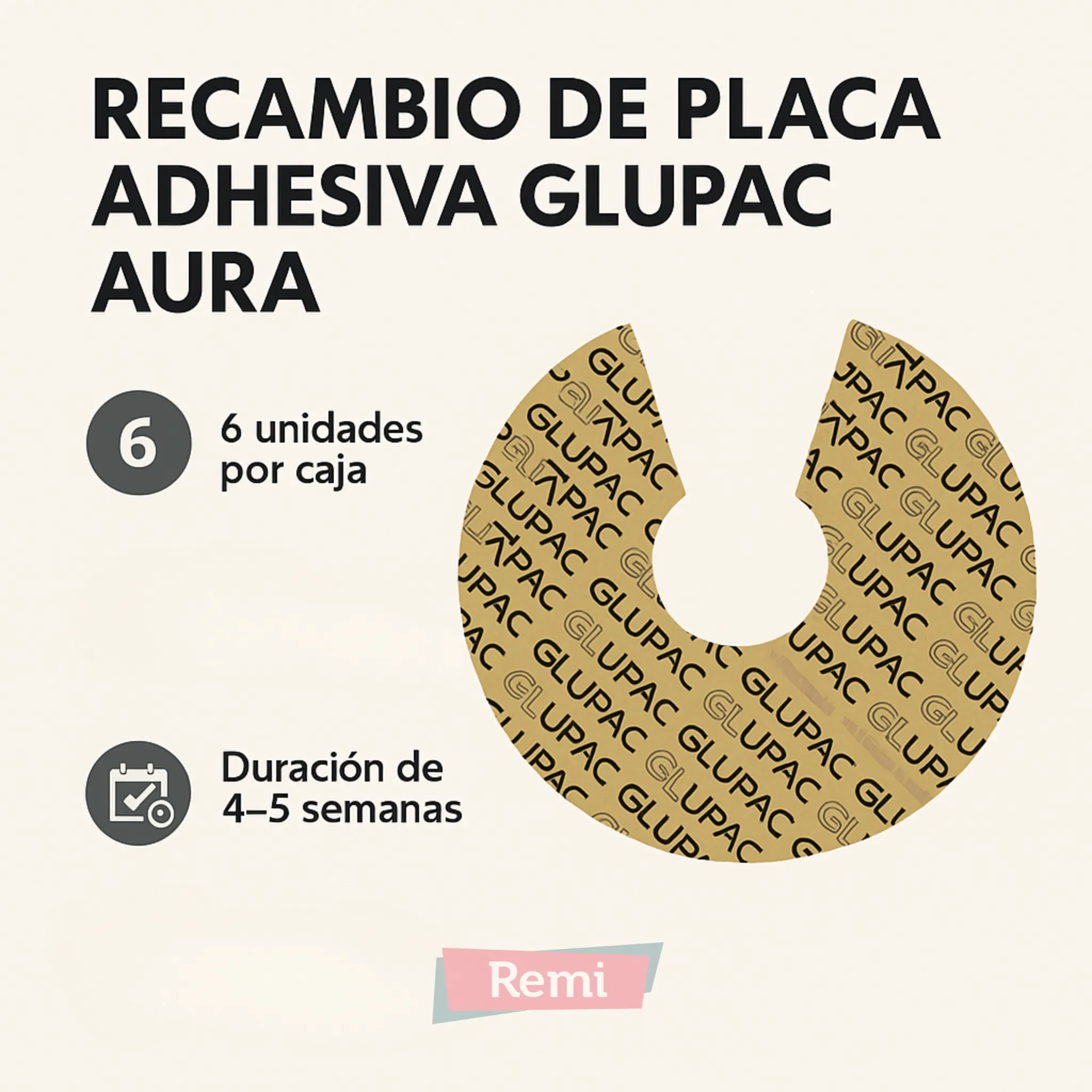 Placa Adhesiva INL198 Aura - Glupac - Image 3
