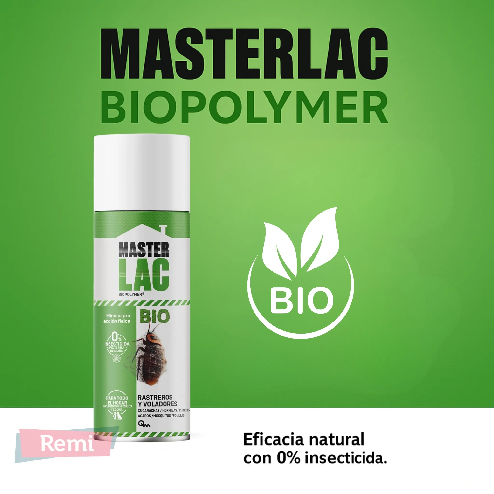 Masterlac BioPolymer Aerosol sin insecticida 400 ml - Quimunsa - Image 3