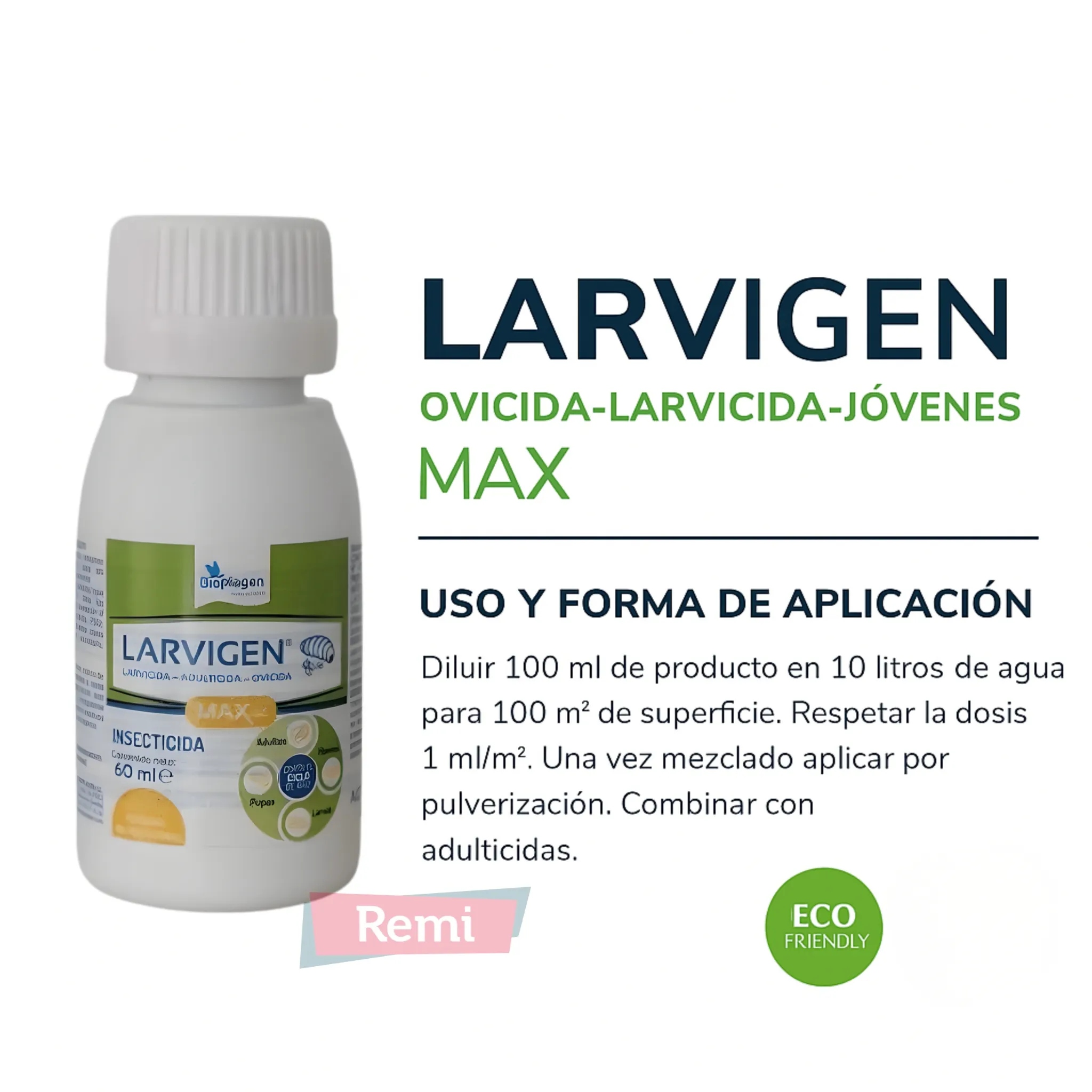 Ovicida y larvicida 60 ml - Larvigen Max SC - Image 5