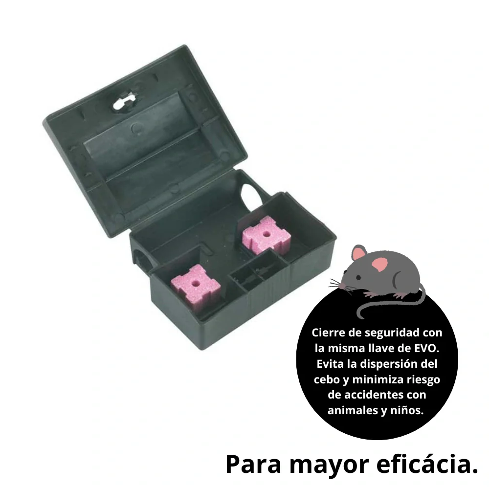 Pack 5 portacebos ratones con raticida - Remi Hogar - Image 8