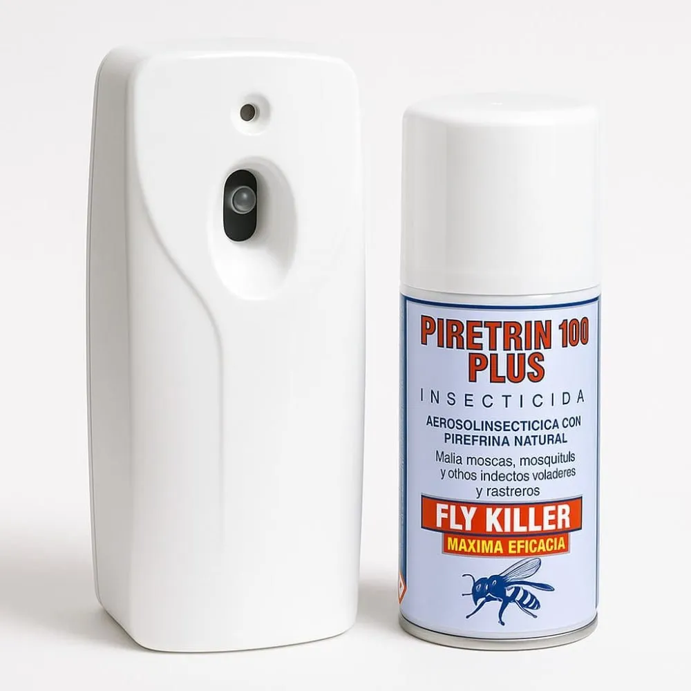 Piretrin 100 Plus Insecticida Moscas y Mosquitos | Automático - Image 3