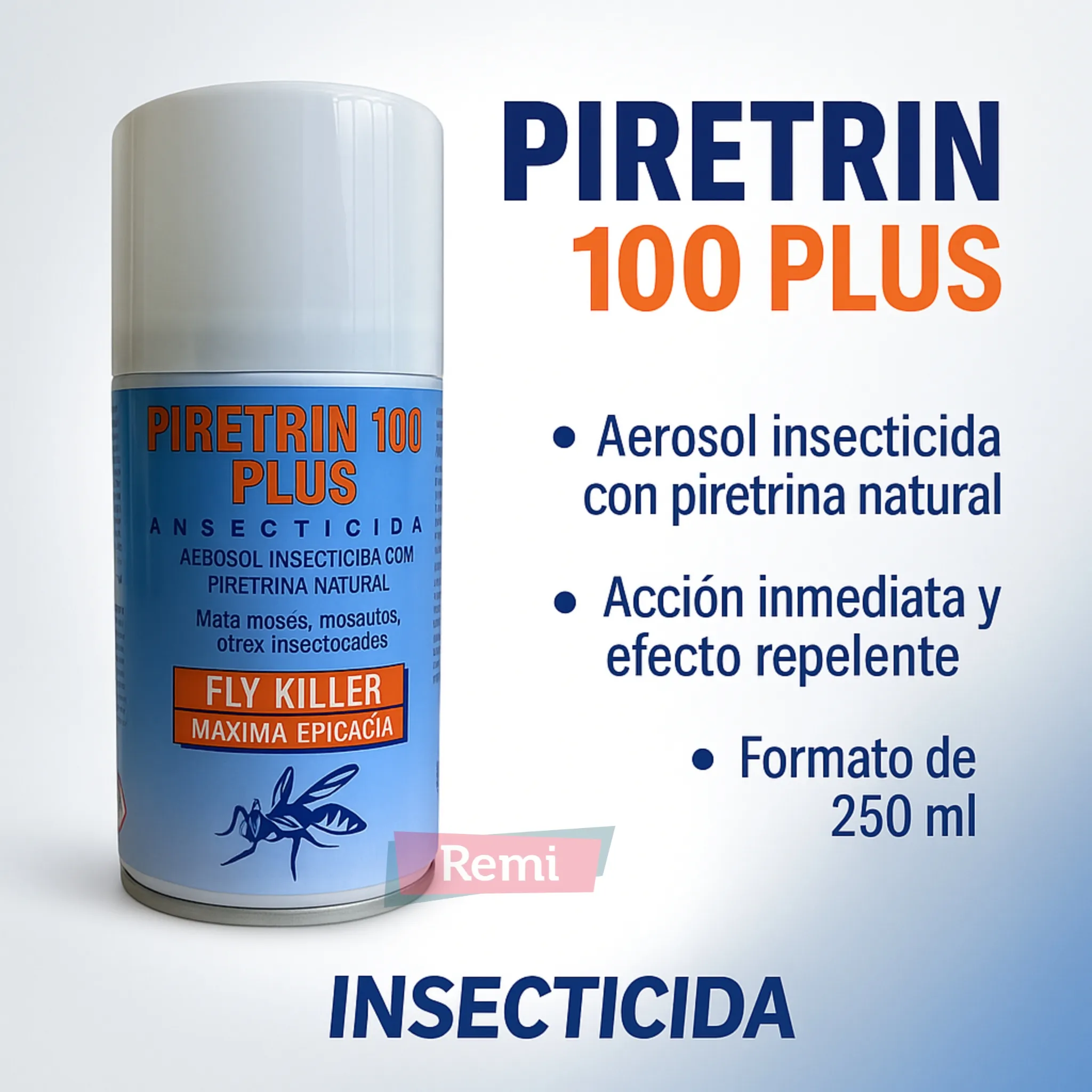 Piretrin 100 Plus Insecticida Moscas y Mosquitos | Automático - Image 4