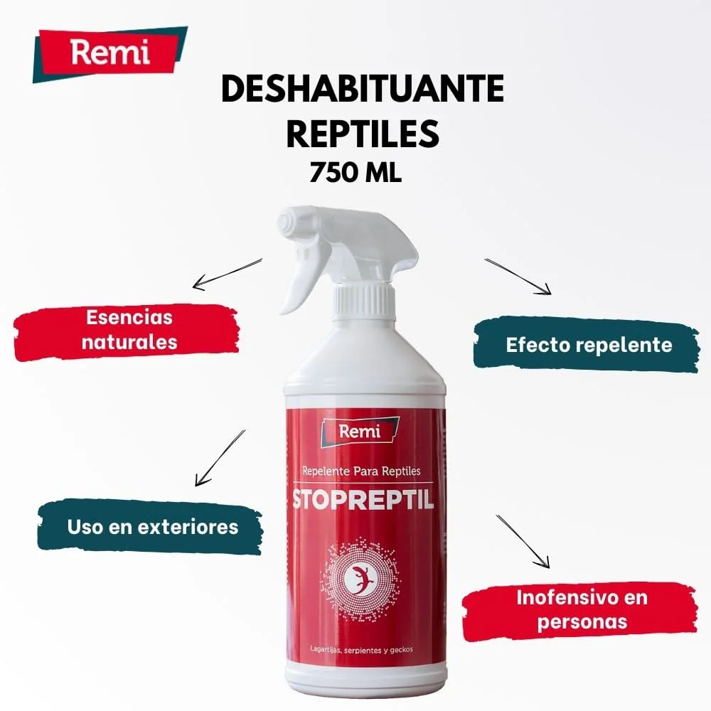 Stopreptil - Spray repelente natural de serpientes, lagartijas y salamanquesas 750 ml - Image 4