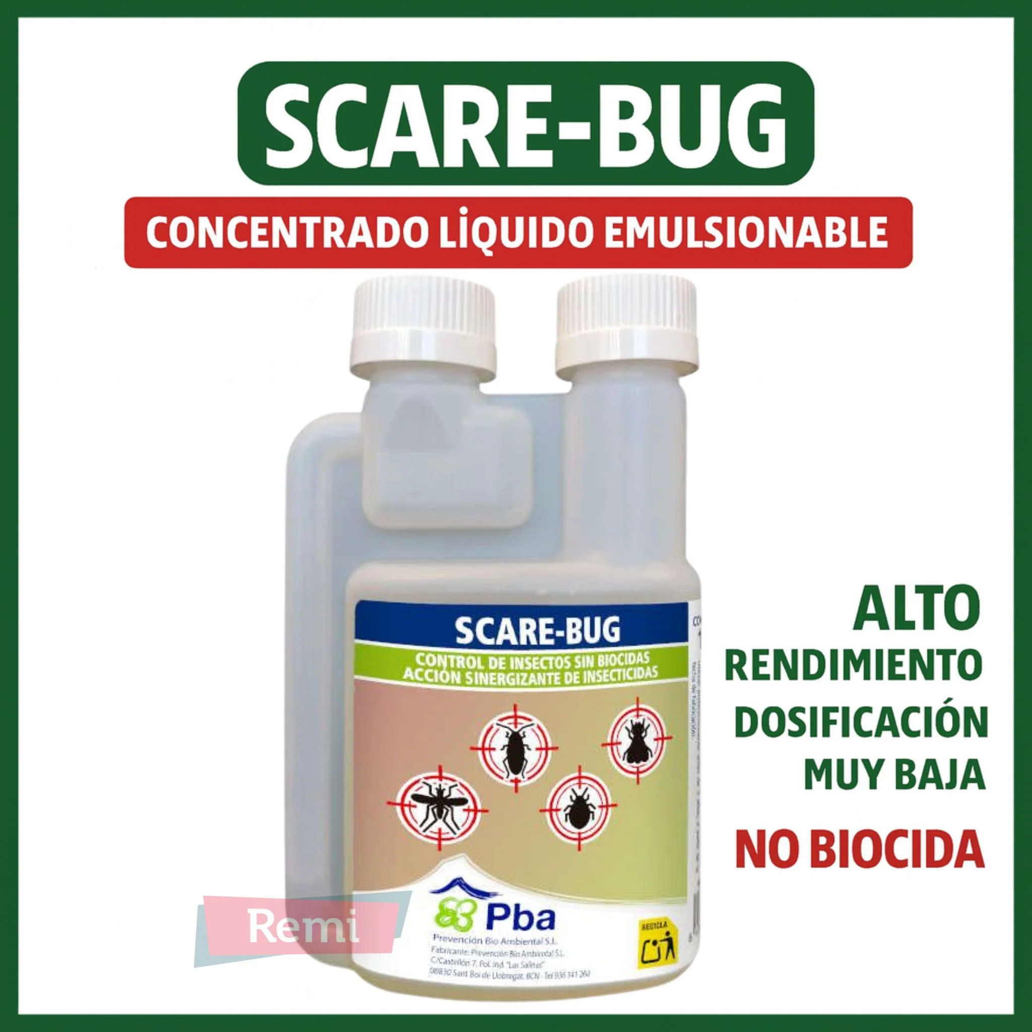 Scare-Bug 100 ml - Concentrado emulsionable - Image 3