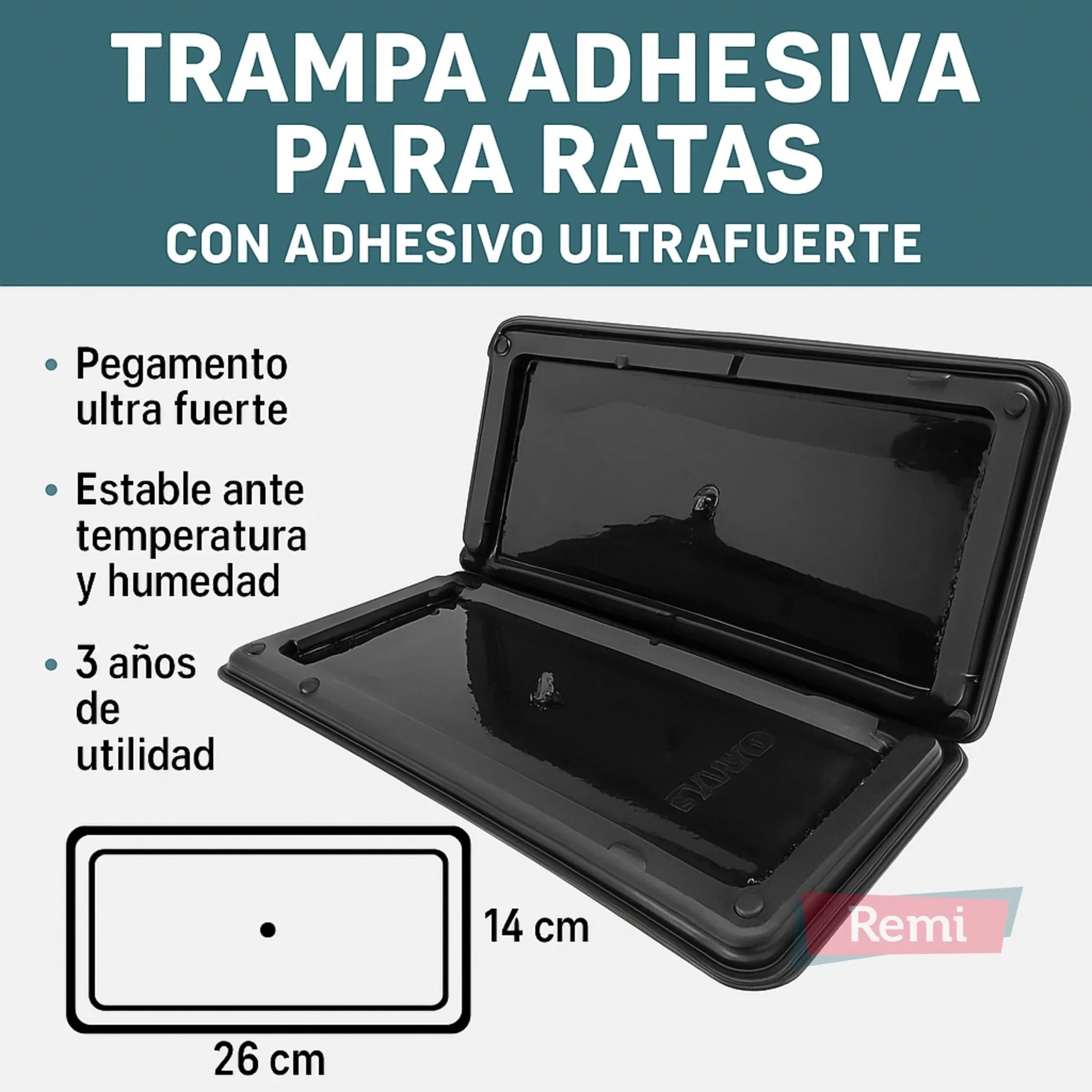 Trampa Adhesiva con pegamento para ratas - Panko - Image 6