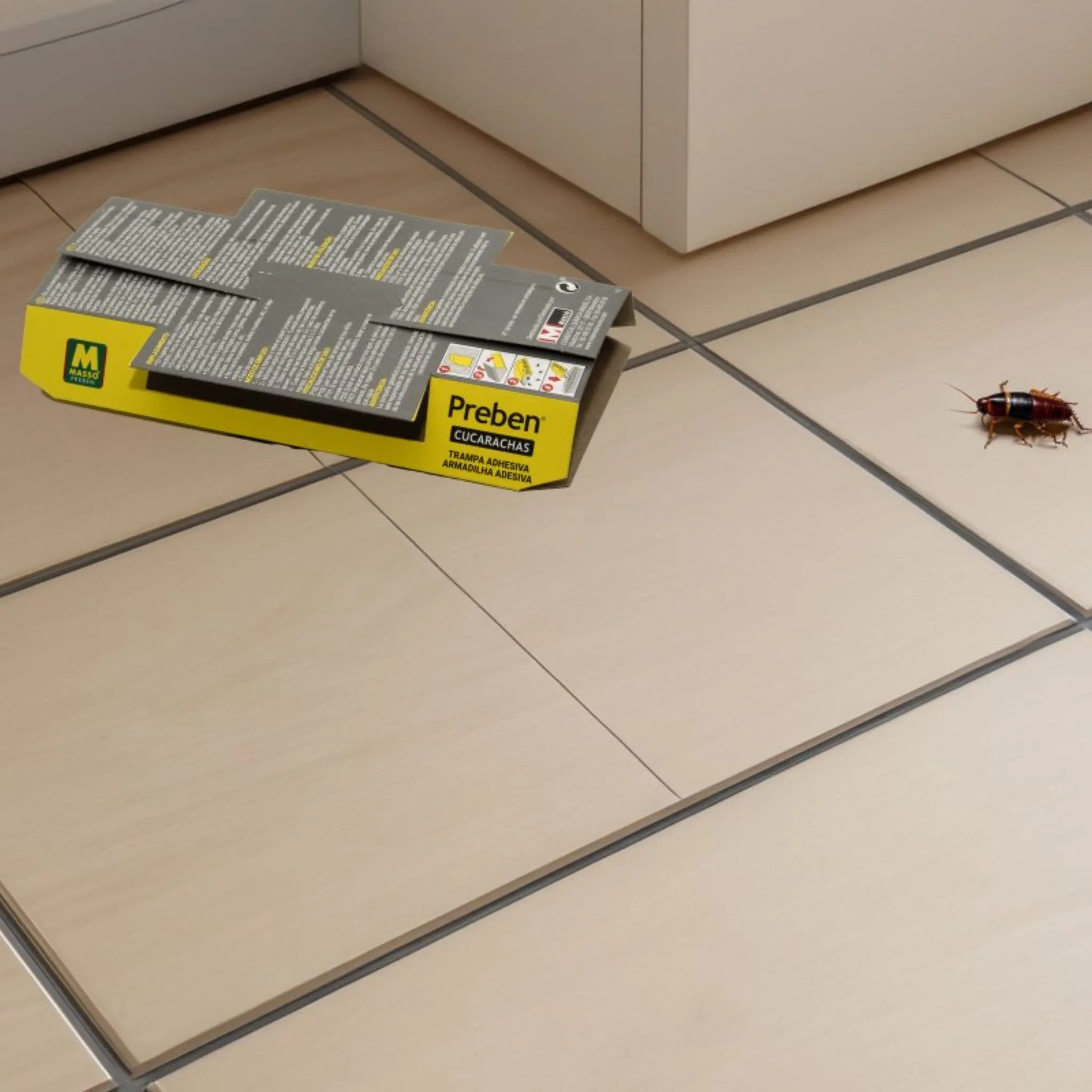 Trampa adhesiva Preben cucarachas - Masso - Image 3