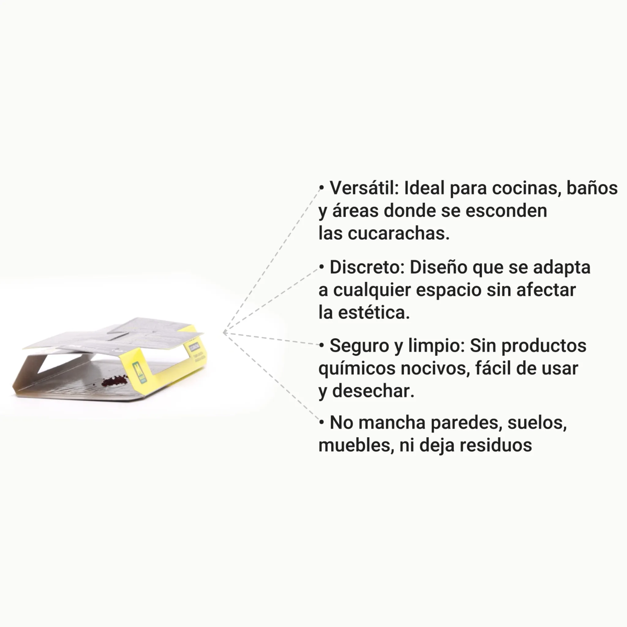 Trampa adhesiva Preben cucarachas - Masso - Image 4