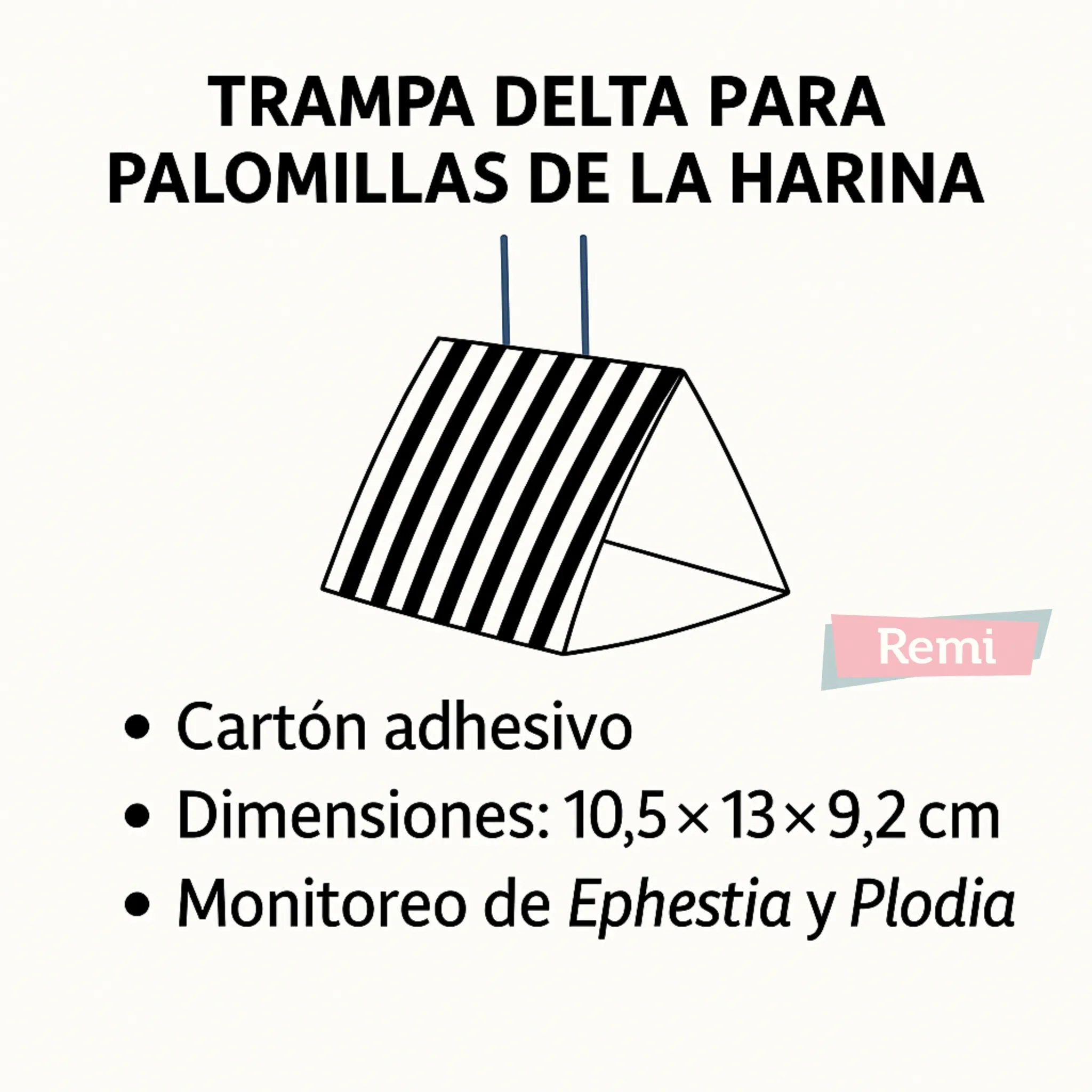 Trampa Delta para Polillas de la Harina - Image 5