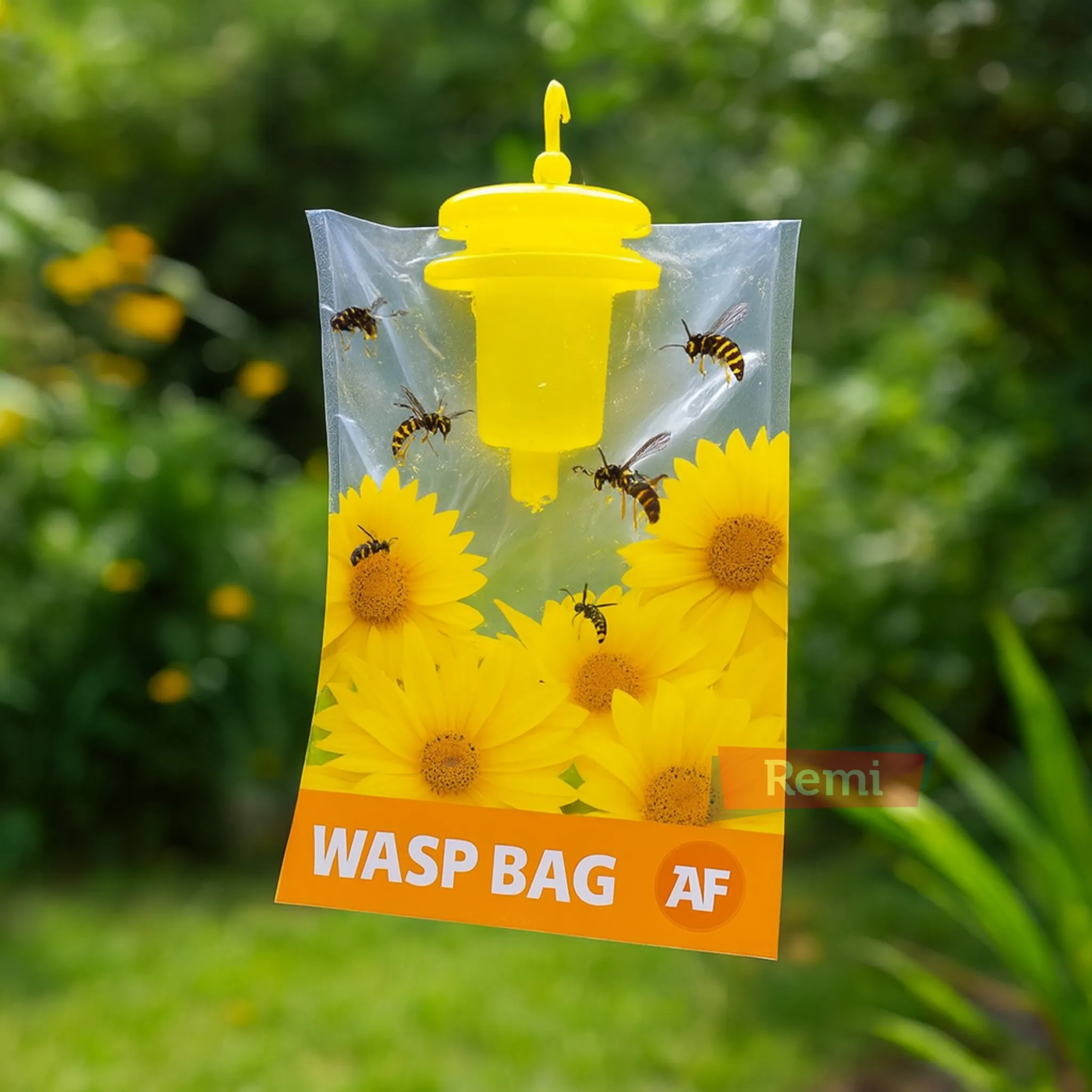 Trampa desechable para avispas con atrayente - Agrisense - Image 3