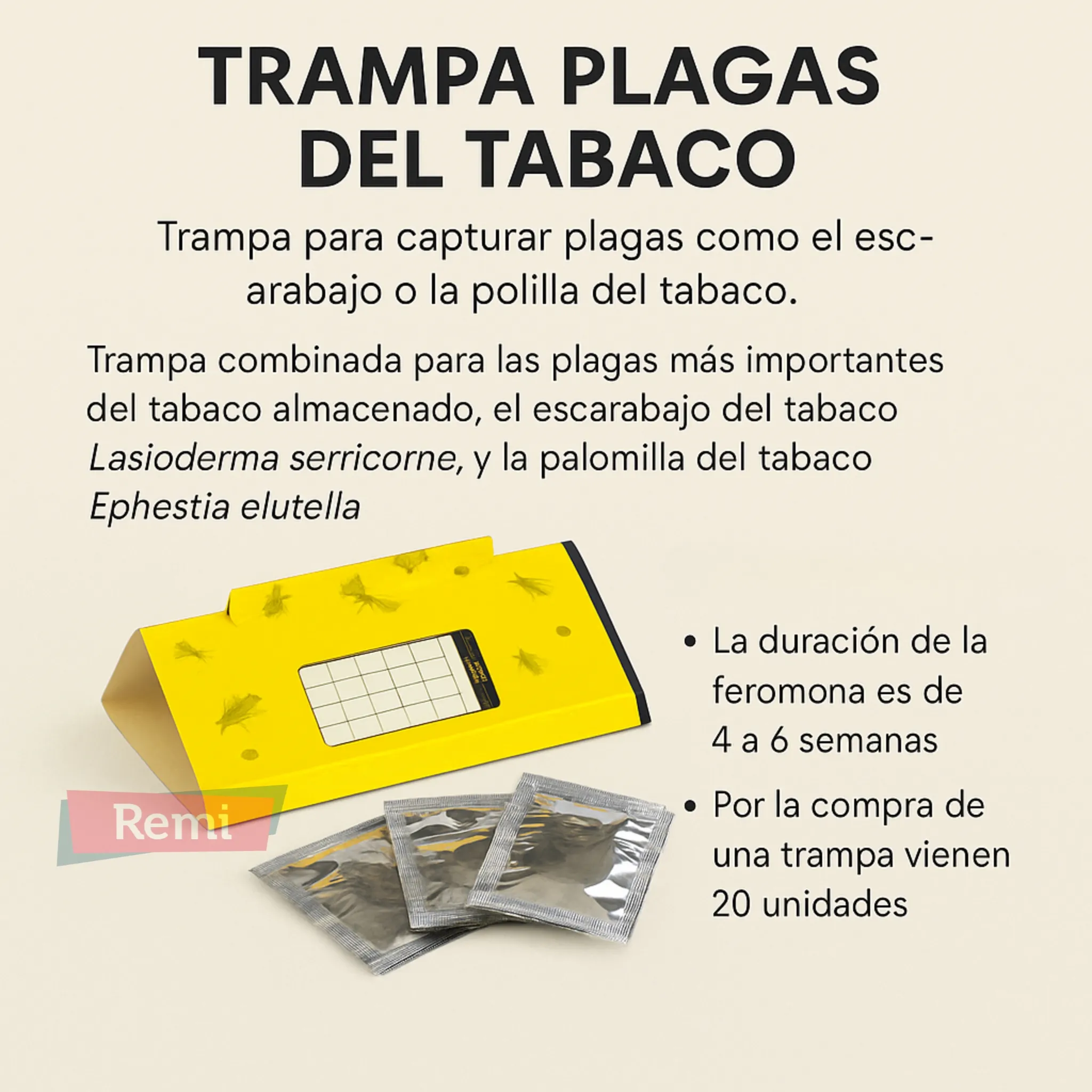 Trampas Plagas del Tabaco - Image 3