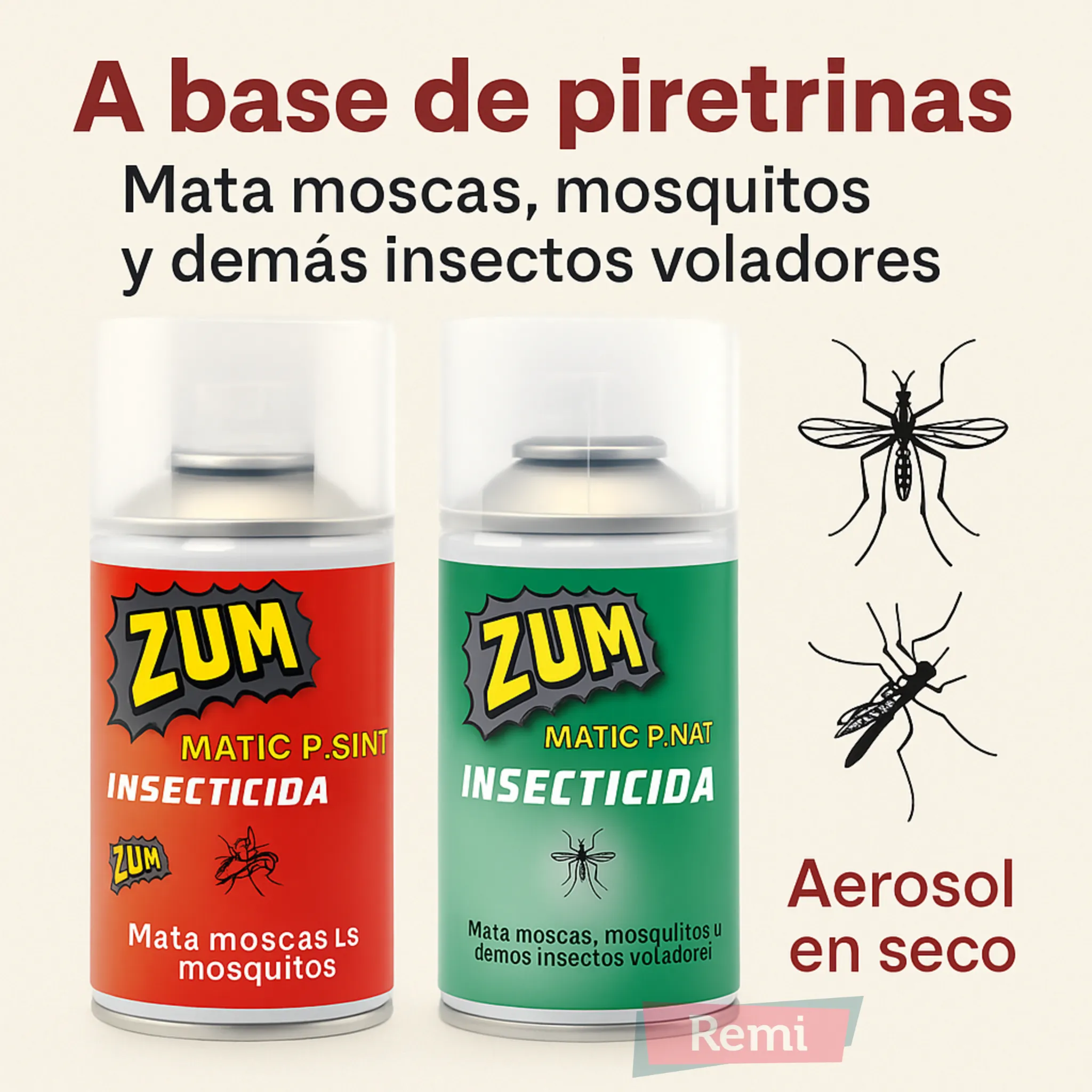 Matic Piretrina moscas mosquitos - Zum - Image 5