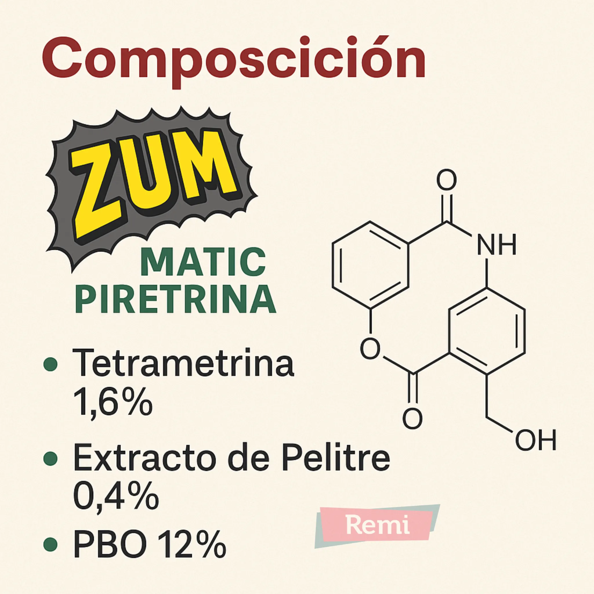 Matic Piretrina moscas mosquitos - Zum - Image 7