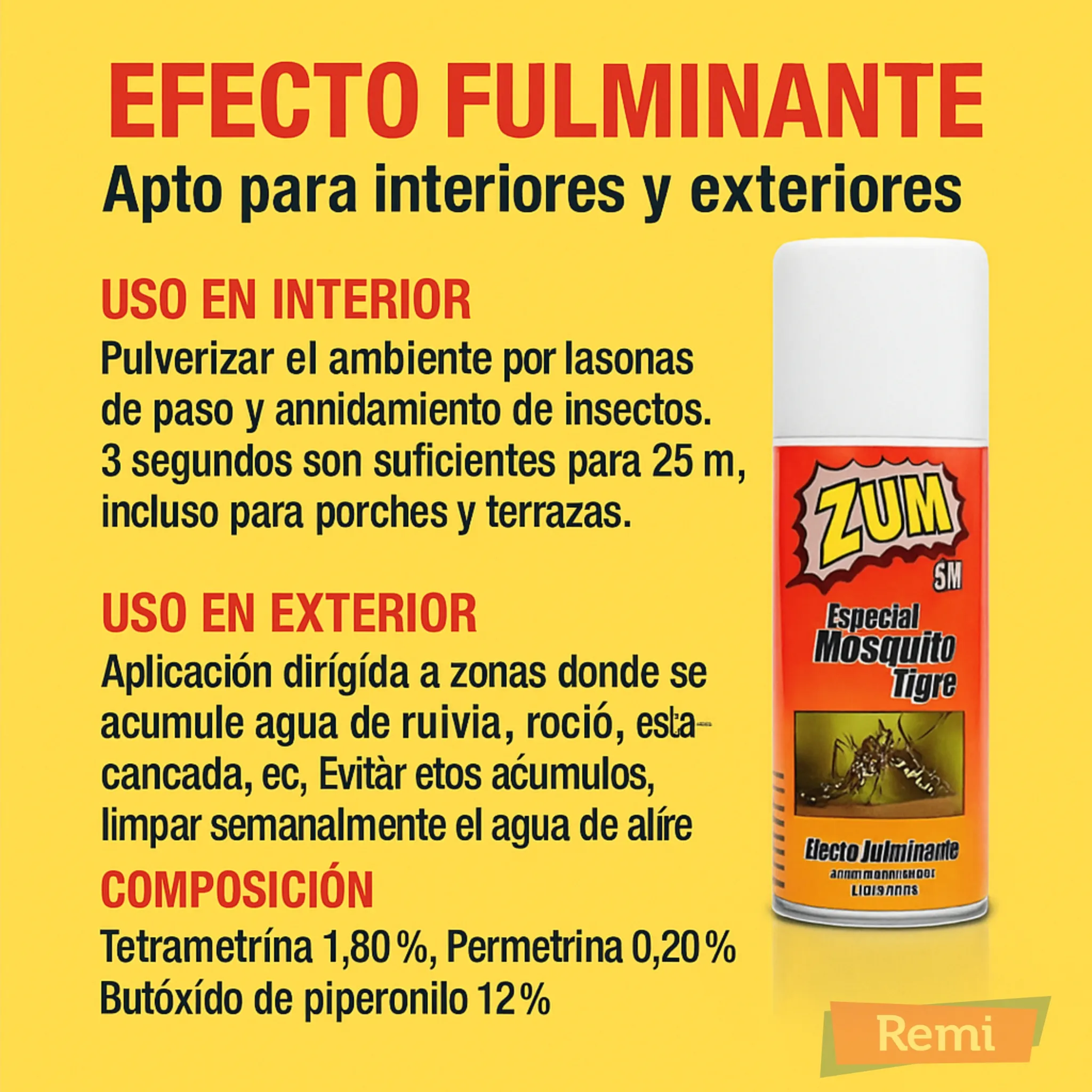 Mosquito Tigre Insecticida - Zum - Image 5